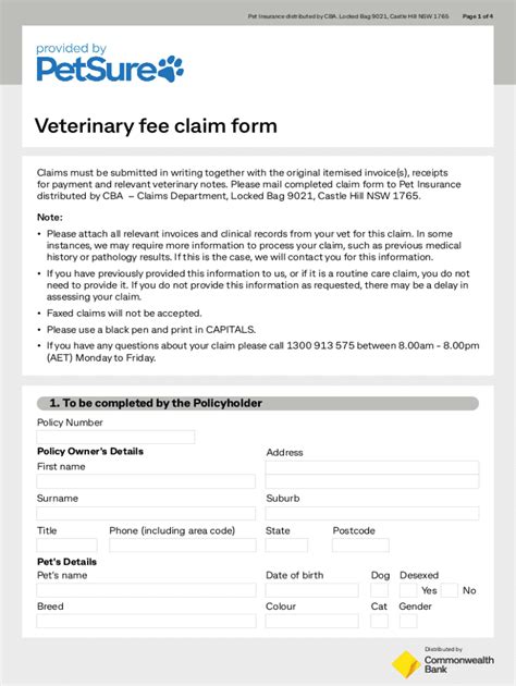 lv pet insurance claim form|petsure insurance claim form pdf.